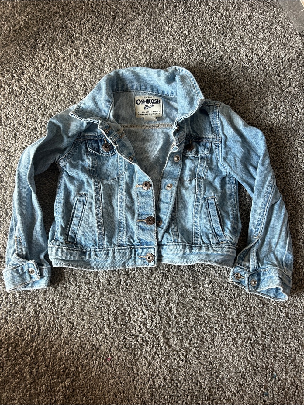 OshKosh B'gosh Light Wash Denim Jacket for Kids